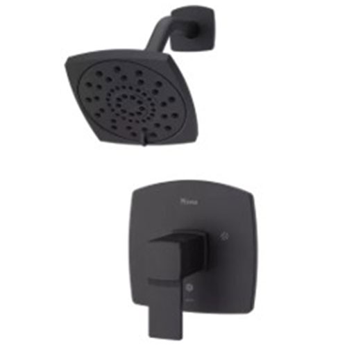 Pfister Deckard Collection showerhead and one-handle trim kit. Boise 23: Guest Bath Fixtures & Finishes