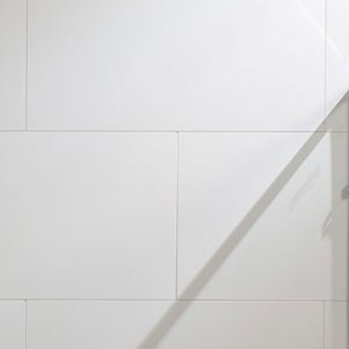 Palisade Dusty Pearl wall tiles. Boise 23: Guest Bath Fixtures & Finishes