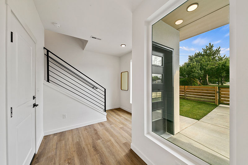 Entryway first floor office space