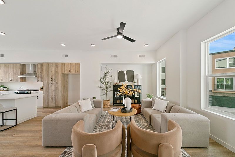 Second floor main living space